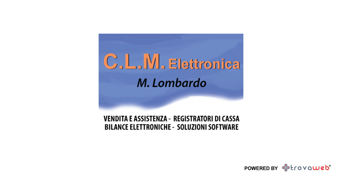 CLM - pénztárgépek és mérlegek - Messina