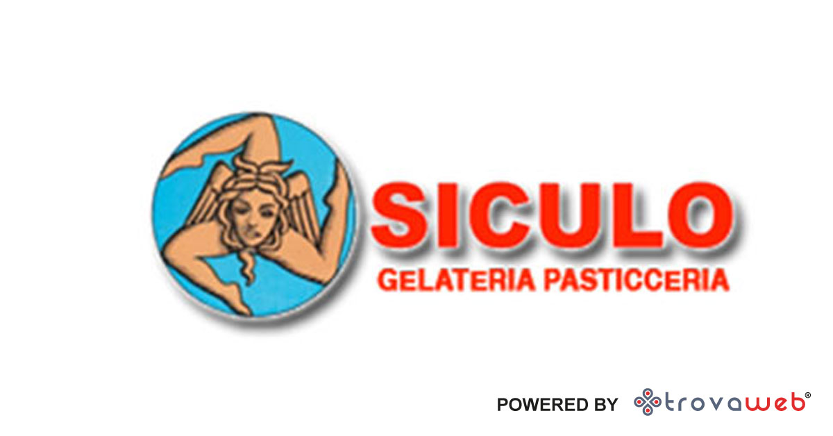 Sizilianische Süßigkeiten Siculo Eisdiele Süßwaren - Genua