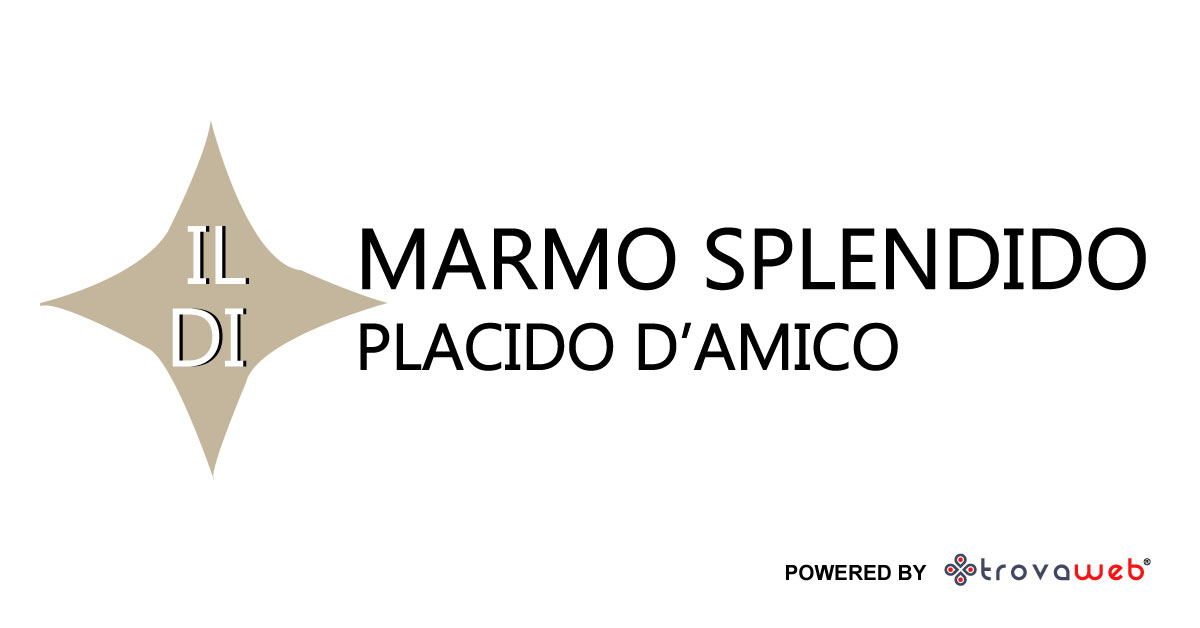 Polierfußboden und Marmor der herrliche Marmor - Messina